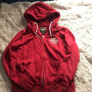 Roots Canada Red Zip Up
